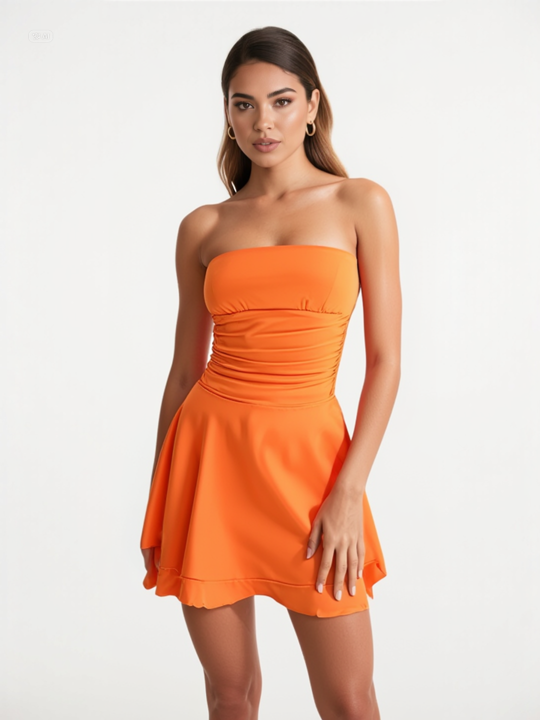 Vestido Aveda - Naranja
