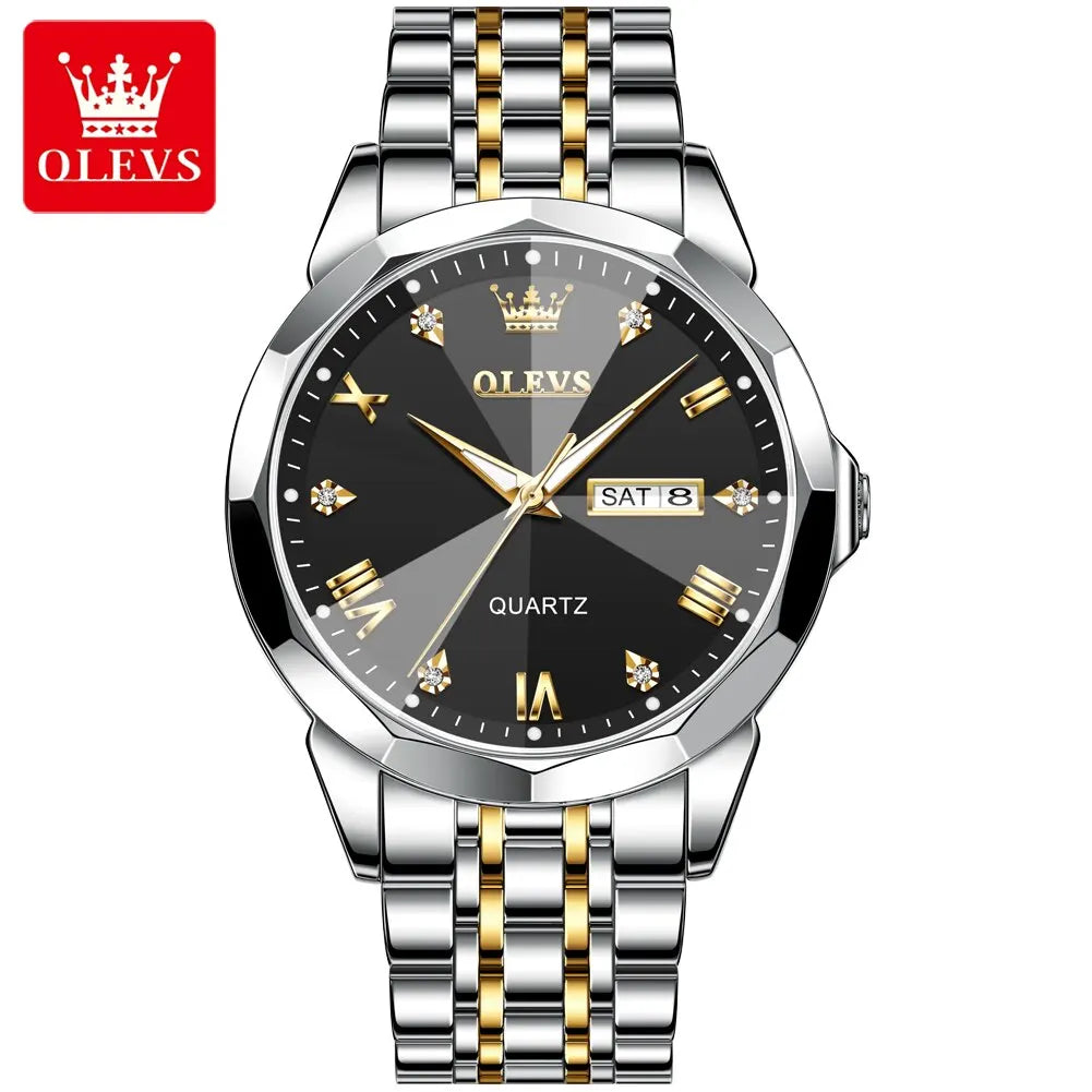 OLEVS® Reloj Cuarzo de Lujo