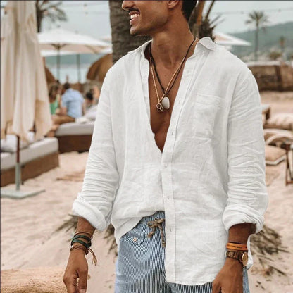 CAMISA MANGA LARGA HOMBRE INFORMAL SILAMODA™